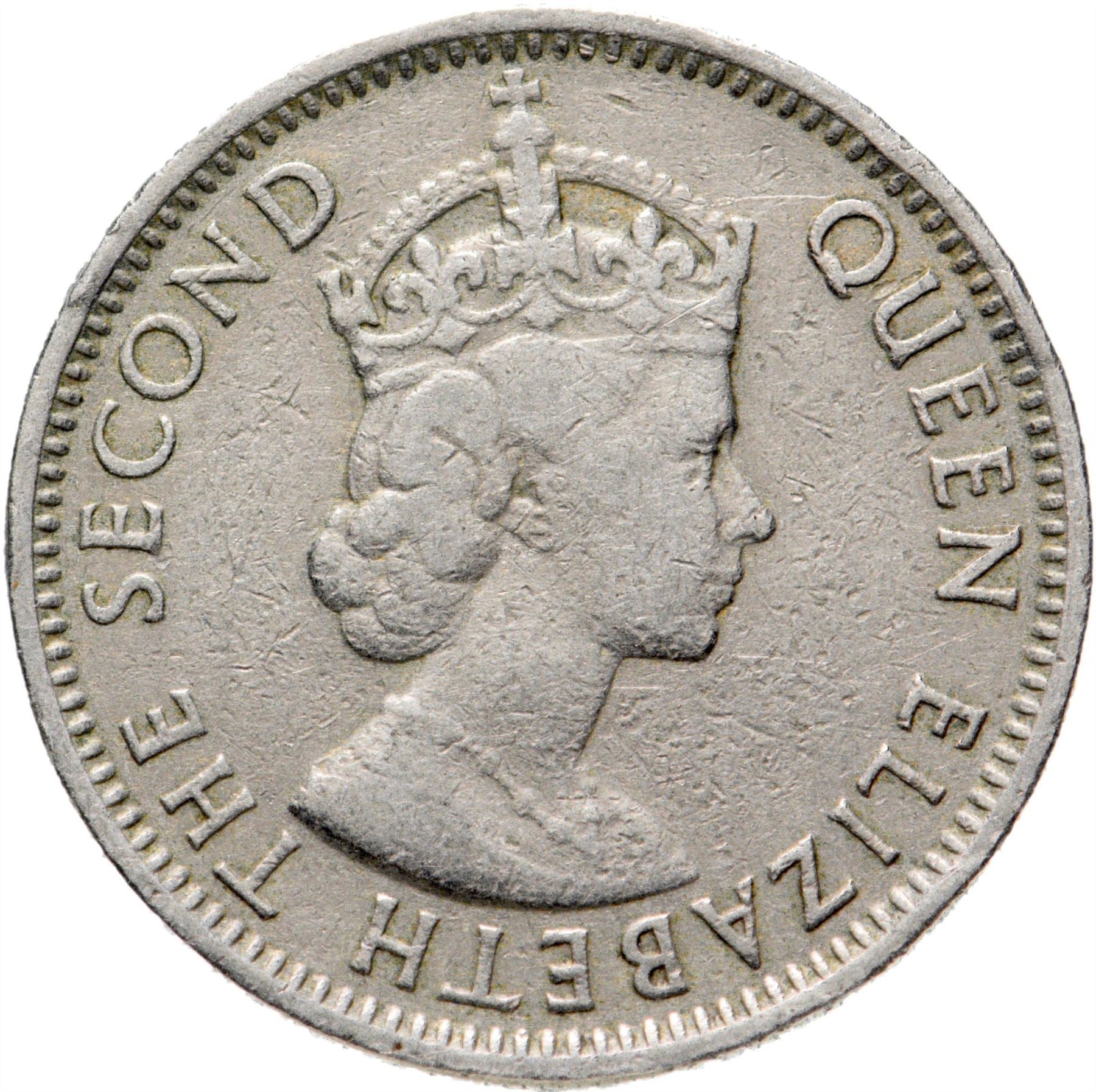 Belizean Coin 25 Cents | Queen Elizabeth II | KM36 | Belize | 1974 - 2