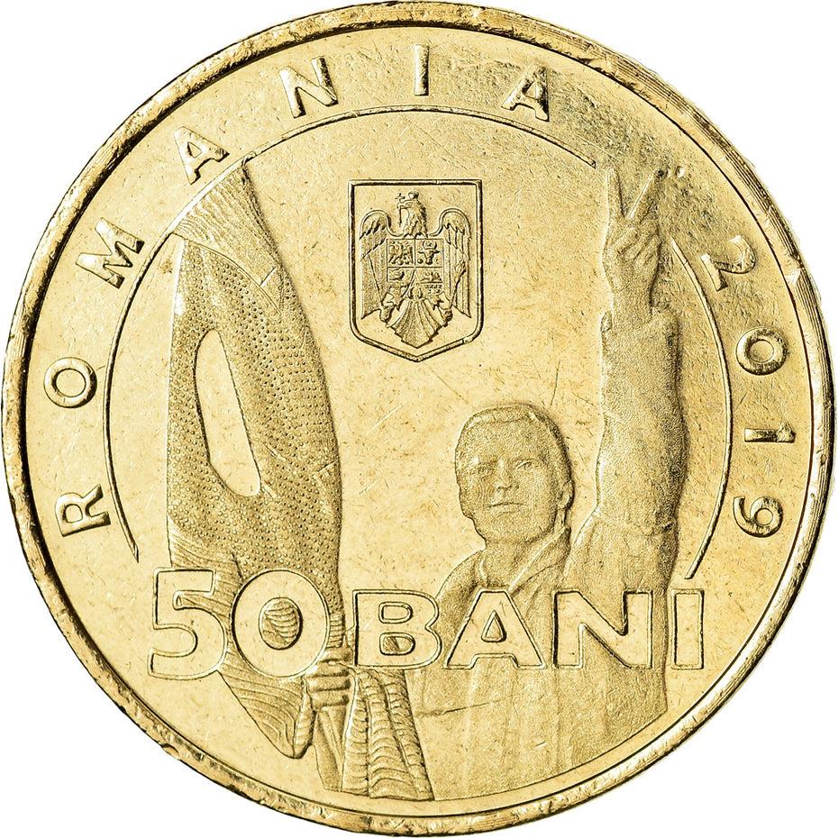 Romanian Coin 50 Bani | Queen Maria | King Ferdinand I | Romania | 2019