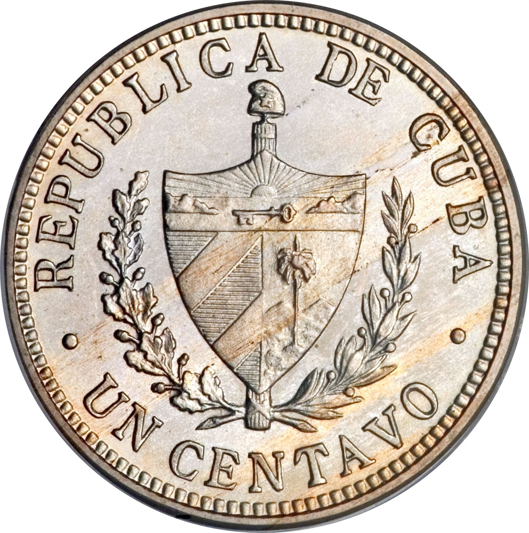 1 Centavo Coin | 2.5G 250M | Km:9.1 | 1915 - 1938