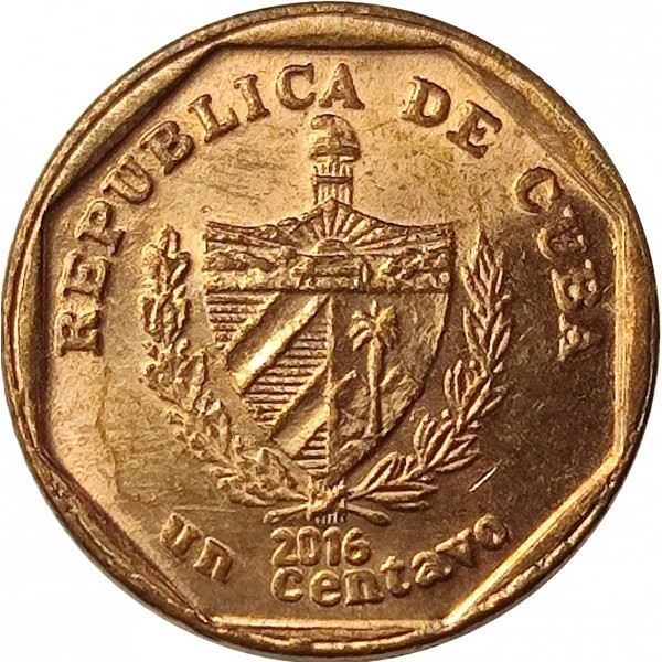 1 Centavo Coin | Plaza de la Revolución | Km:729 | 2000 - 2017