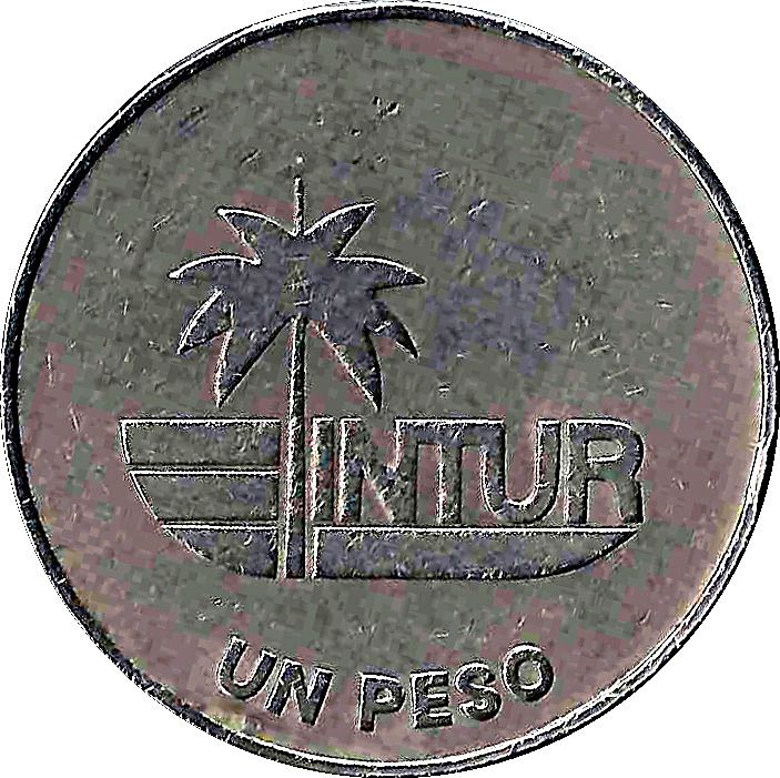 1 Peso Coin | INTUR | Km:421 | 1981