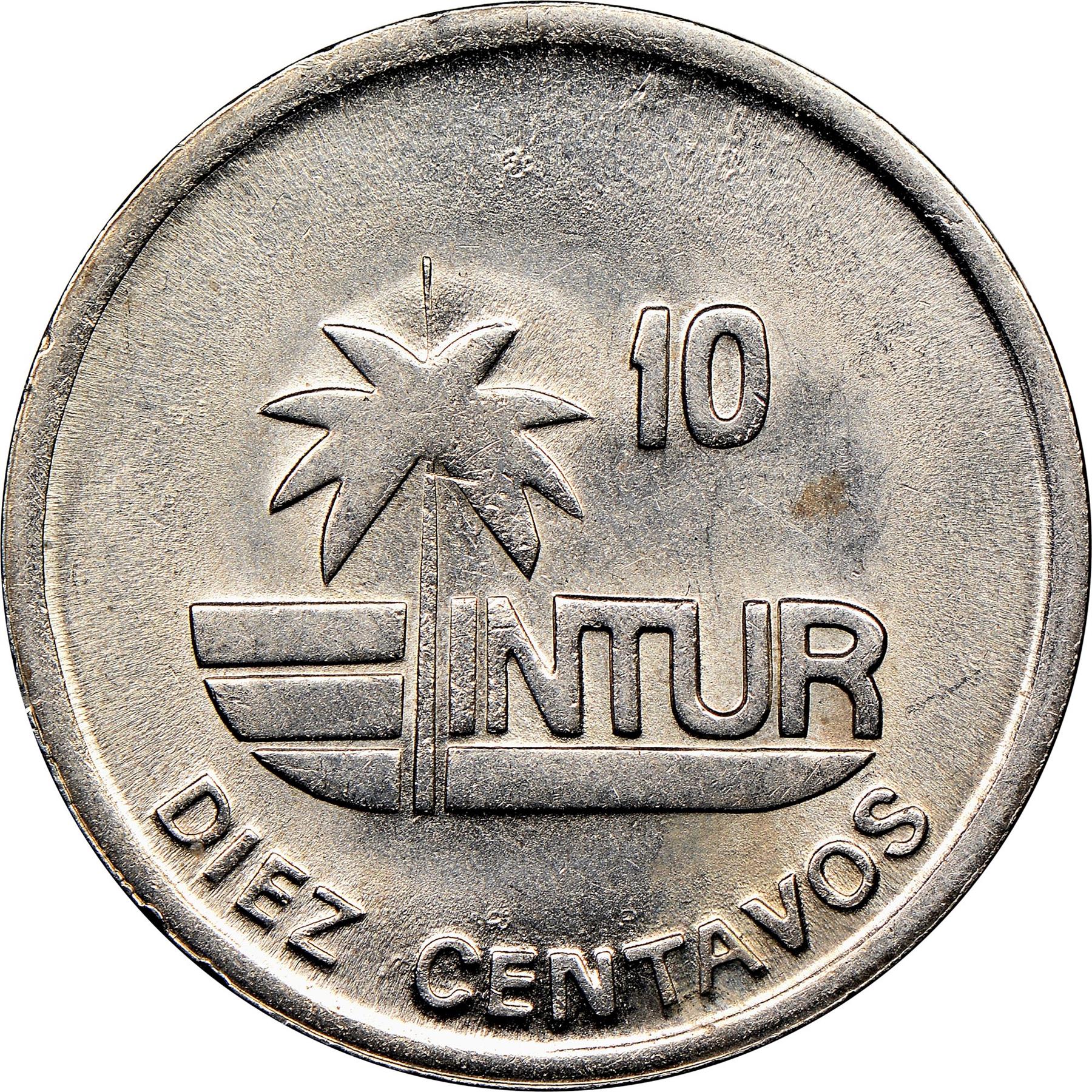 10 Centavos Coin | Magnetic | Km:415.2A | 1989