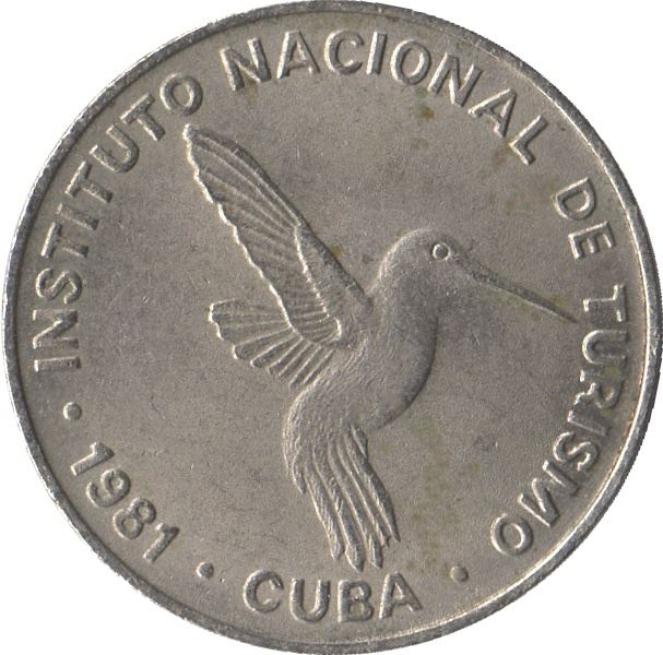 10 Centavos Coin | Number 10 | INTUR | Km:415.1 | 1981