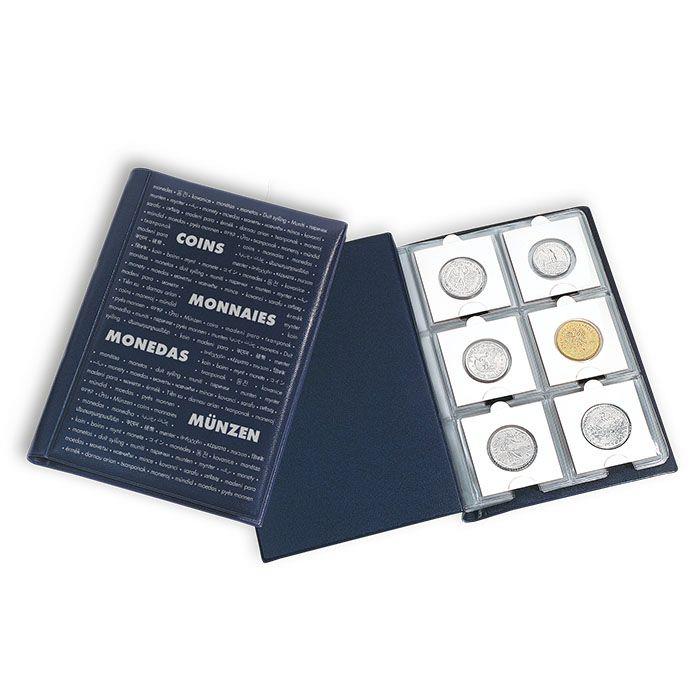 10 Coin Holders | 17.5 - 39.5 mm | 2 x 2 In | MATRIX | White | Made in Germany | Leuchtturm