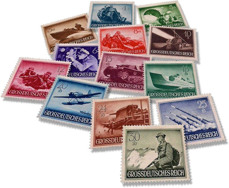 13 Stamps | 12st Day of the Wehrmacht | 1944 Collection