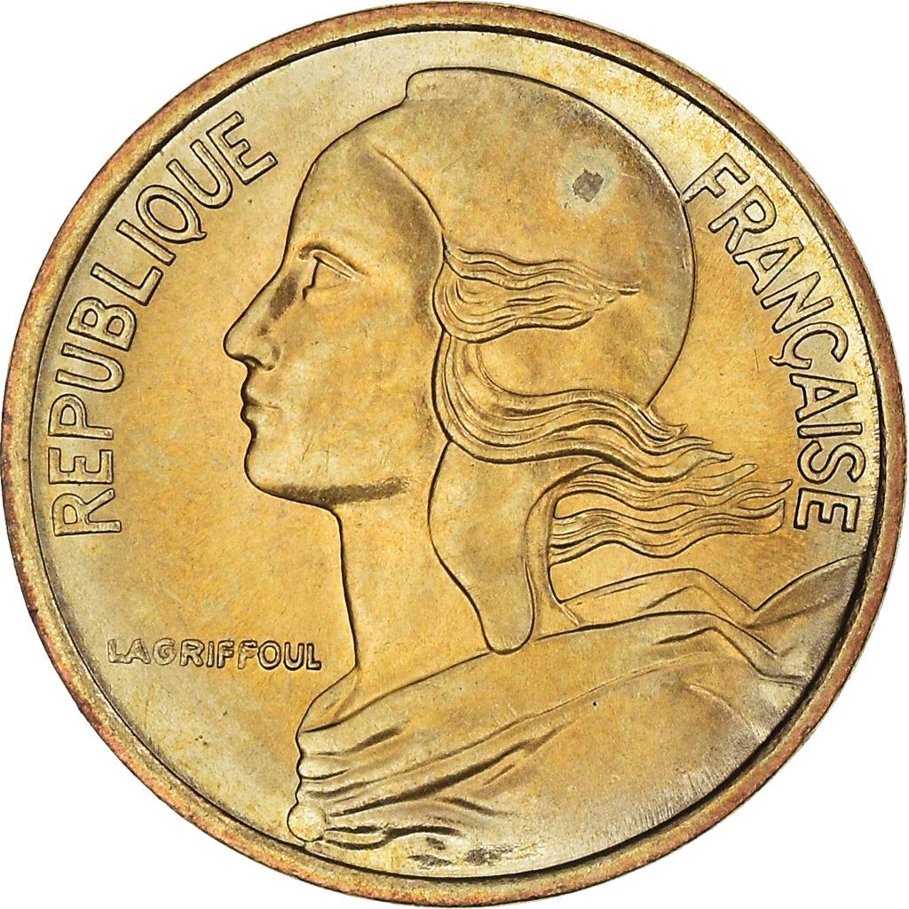 French Coin 5 Centimes | KM933 | France | 1966 - 2001