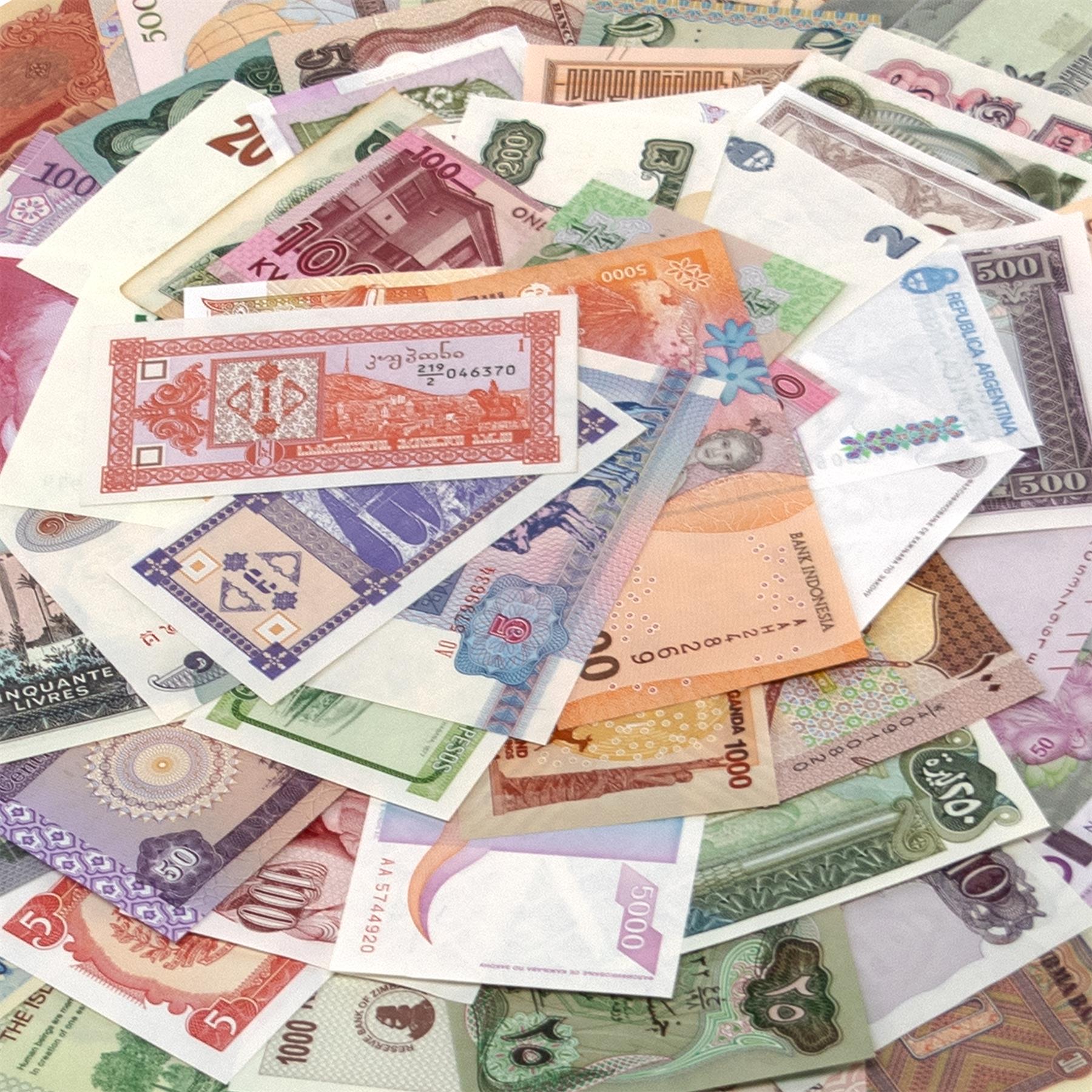 150 Banknotes | 150 Countries | Valuable Paper Money | UNC