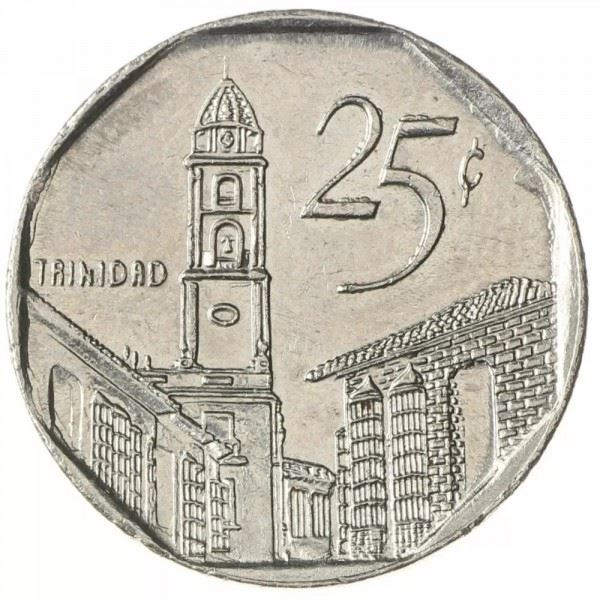 25 Centavos Coin | Church of San Francisco de Asis | Km:577 | 1994 - 2018