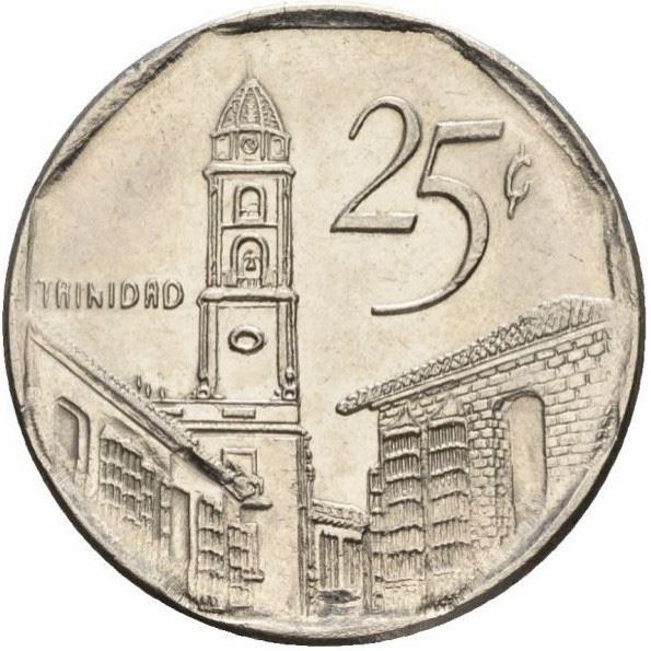 25 Centavos Coin | Church of San Francisco de Asis | Km:577 | 1994 - 2018