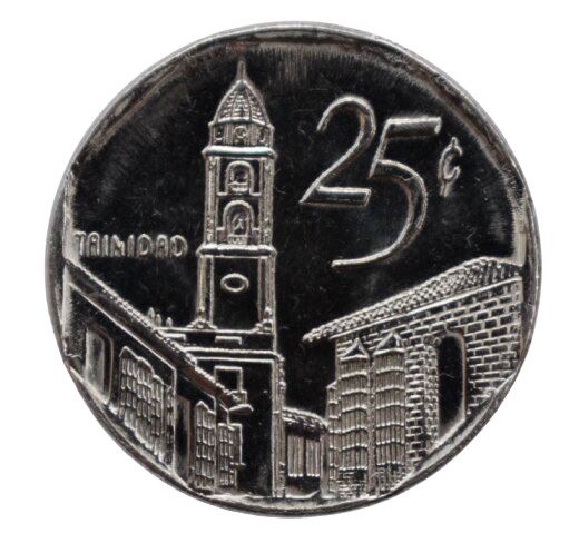 25 Centavos Coin | Church of San Francisco de Asis | Km:577 | 1994 - 2018