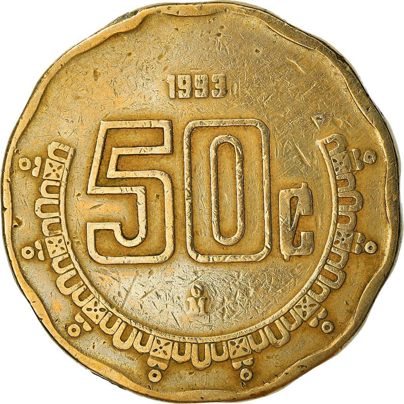 Mexico 50 Centavos | Anillo de la Aceptación | Eagle | Snake Coin | KM549 | 1992 - 2009
