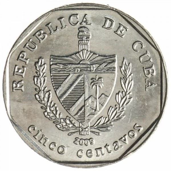 5 Centavos Coin | Colonial house | Km:575.1 | 1994 - 2018