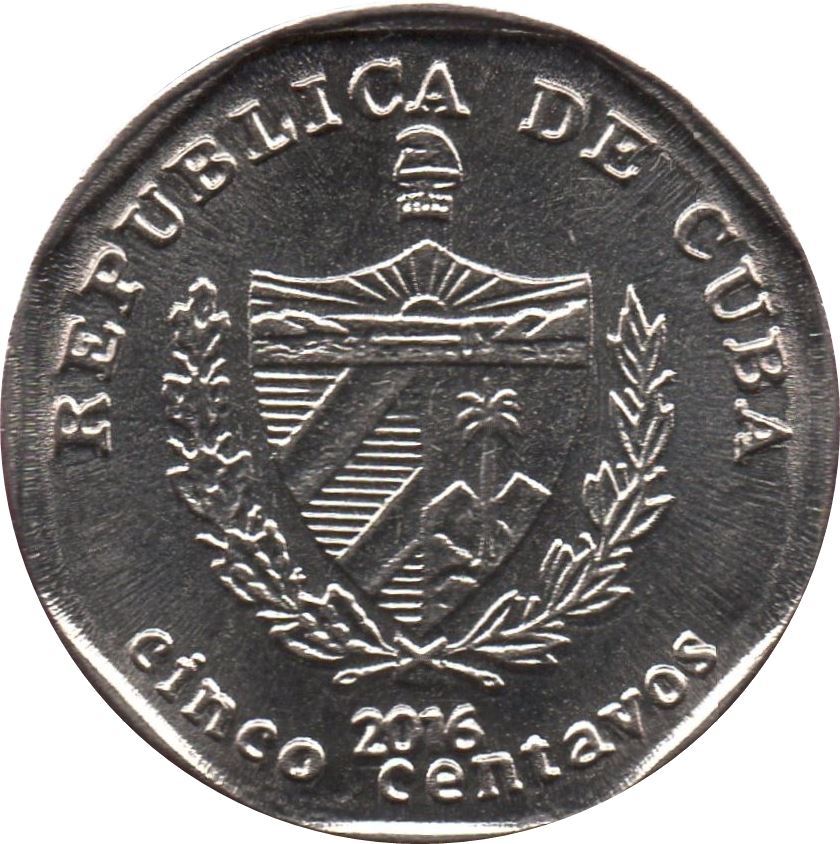 5 Centavos Coin | Colonial house | Km:575.1 | 1994 - 2018