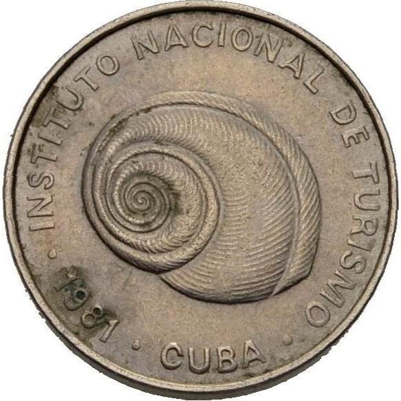 5 Centavos Coin | Number 5 | INTUR | Km:412 | 1981