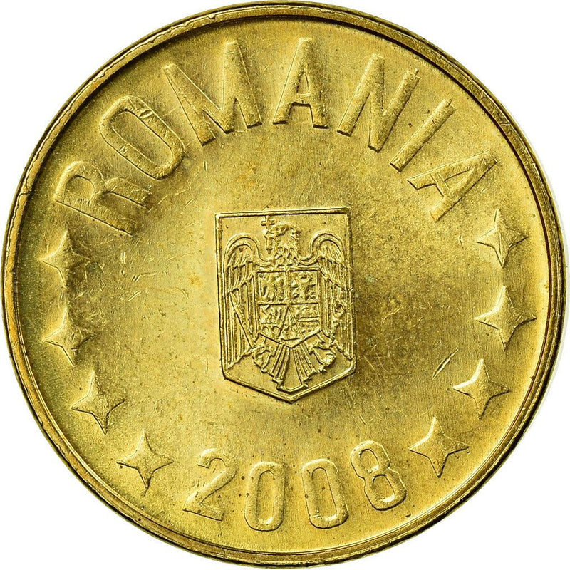 Romania Coin | 1 Ban | Eagle | KM189 | 2005 - 2017