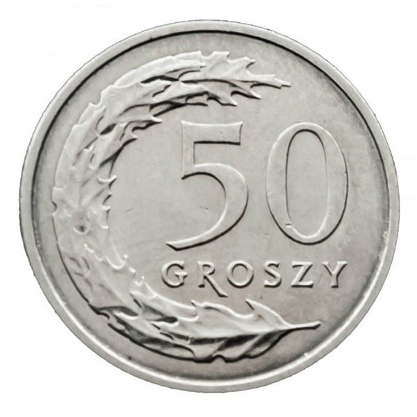 Poland | 50 Groszy Coin | Magnetic | Y:973C | 2019 - 2024