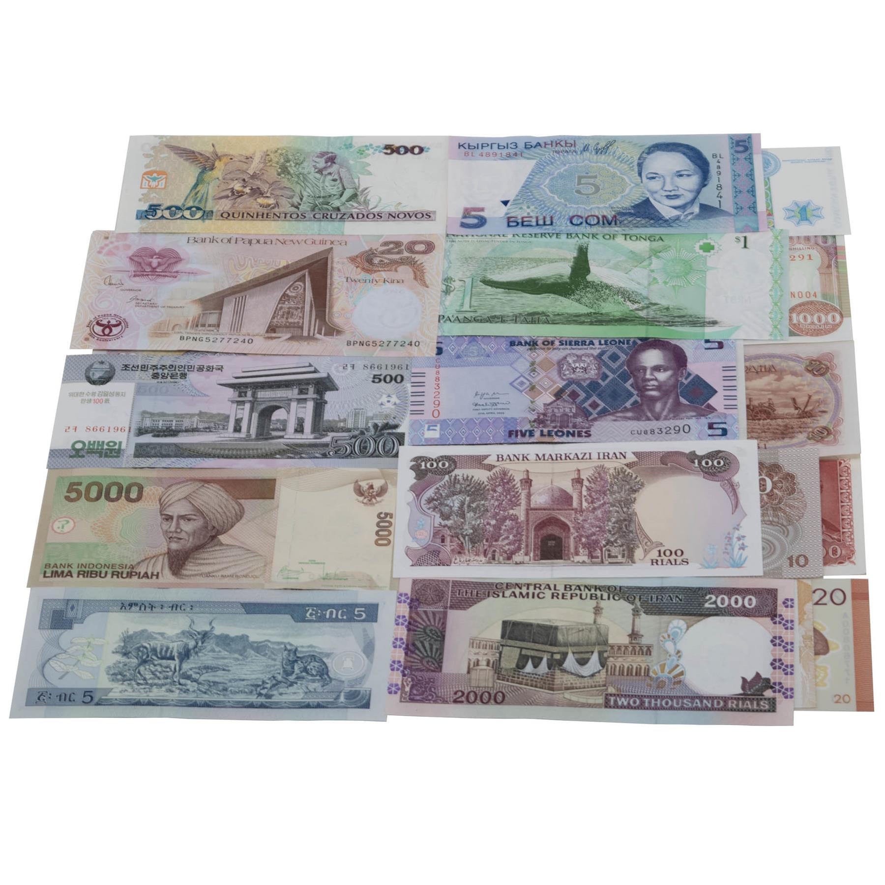 800 Banknotes | 125+ Countries | Valuable Paper Money | UNC