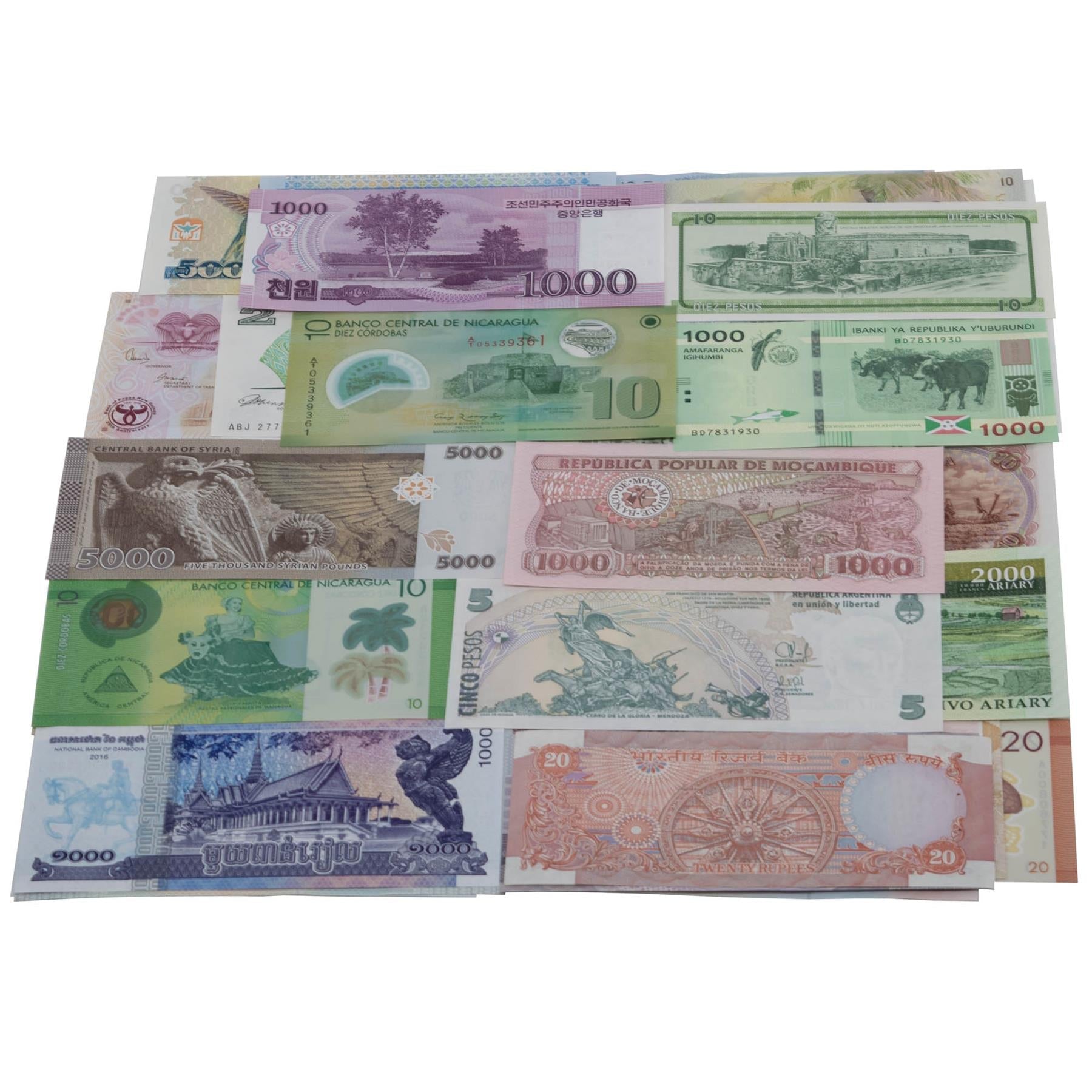 800 Banknotes | 125+ Countries | Valuable Paper Money | UNC