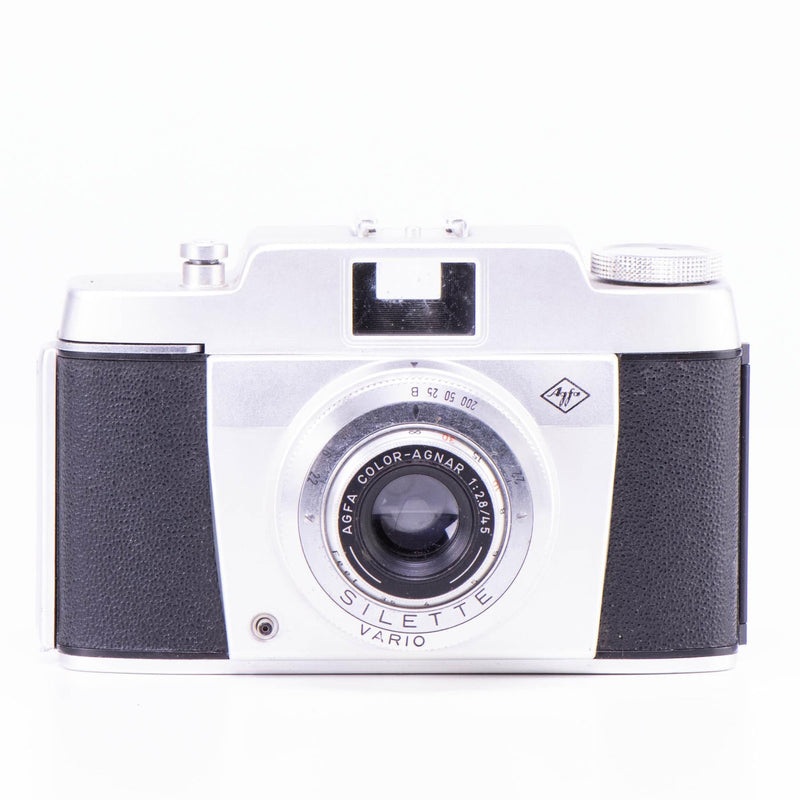 Agfa Silette Camera | 45mm f2.8 lens | White | Germany | 1953 - 1974