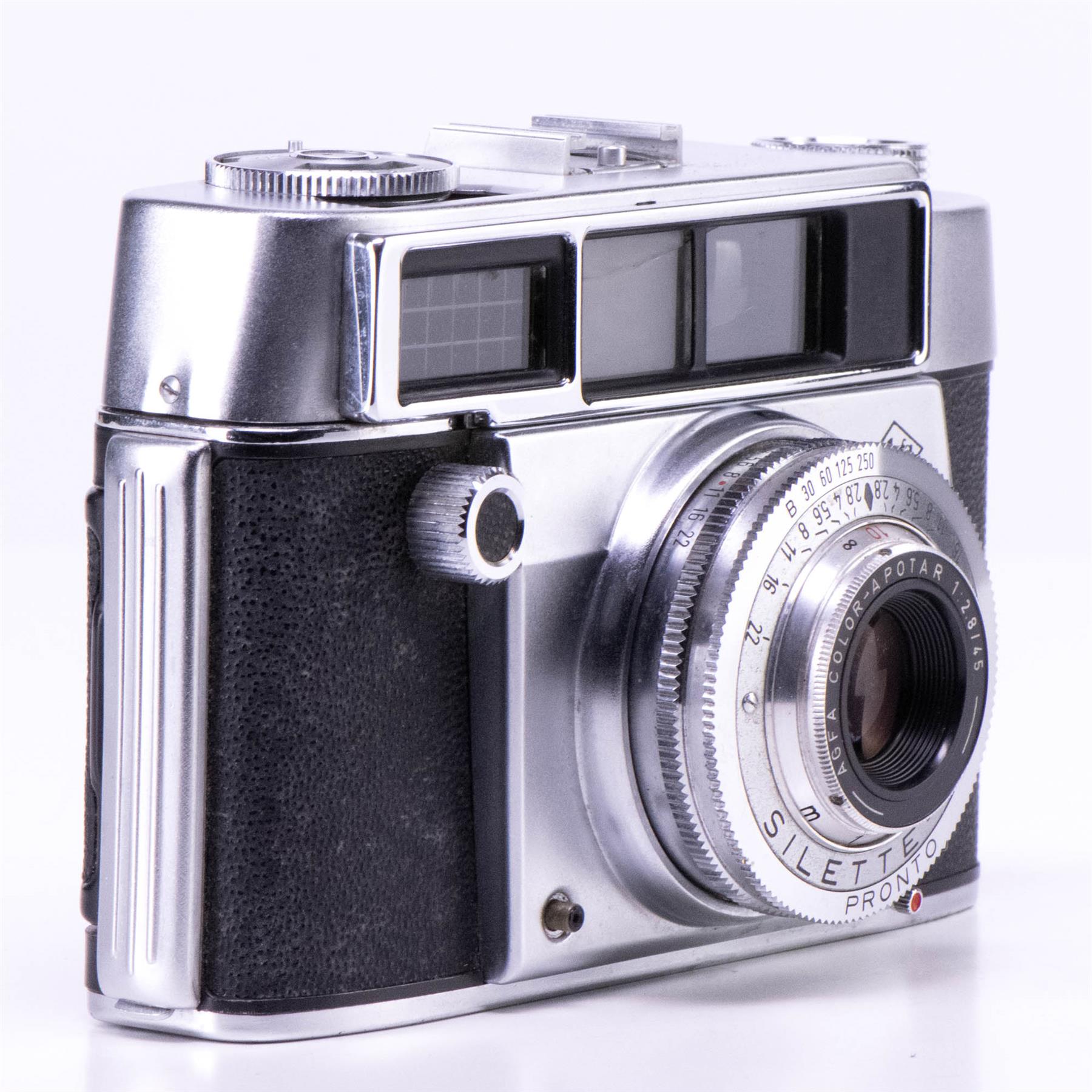 Agfa Silette L Camera | 45mm f2.8 lens | White | Germany | 1956