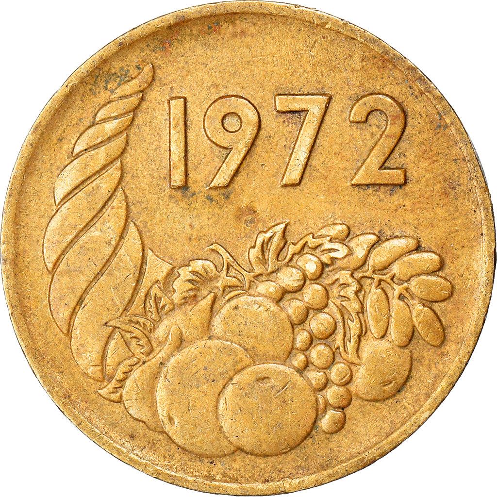 Algeria | 20 Centimes Coin | Cornucopia | KM103 | 1972