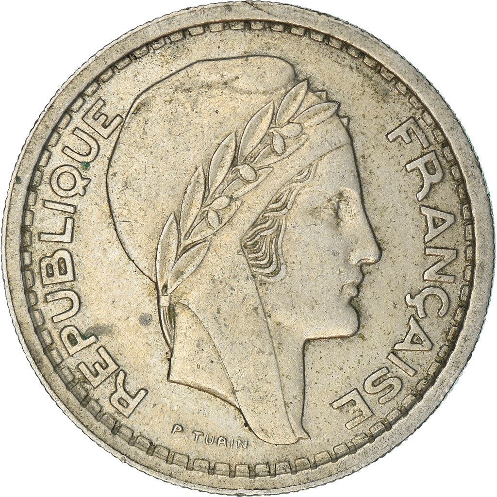 Algeria | 20 Francs Coin | Marianne | Phrygian Cap | KM91 | 1949 - 1956