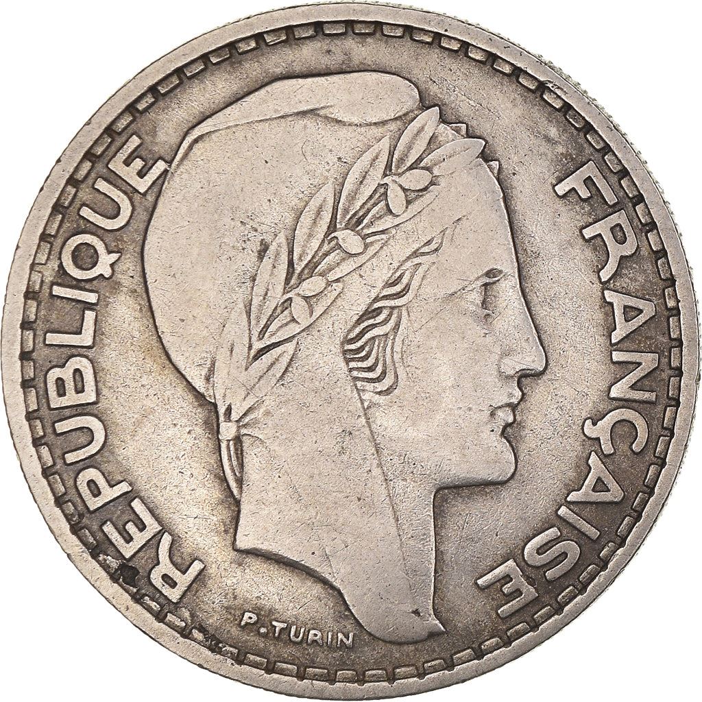 Algeria 50 Francs Coin | Marrianne | Phrygian Cap | KM92 | 1949