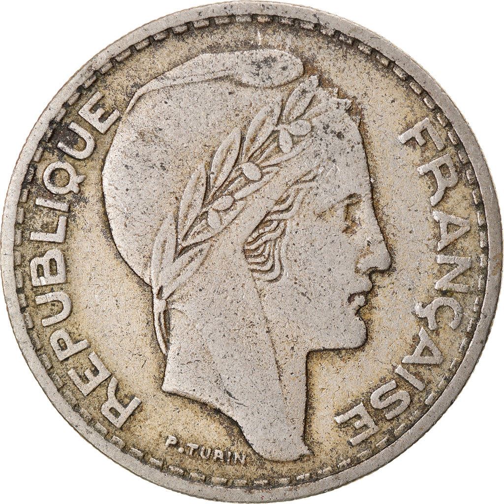 Algeria 50 Francs Coin | Marrianne | Phrygian Cap | KM92 | 1949