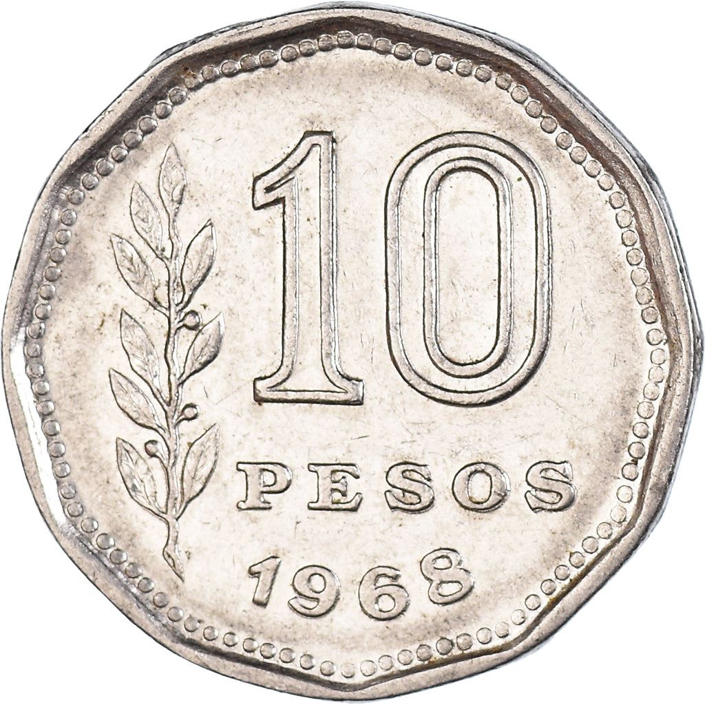 Argentina 10 Pesos | El Resero | Horse Riding Coin | KM60 | 1962 - 1968