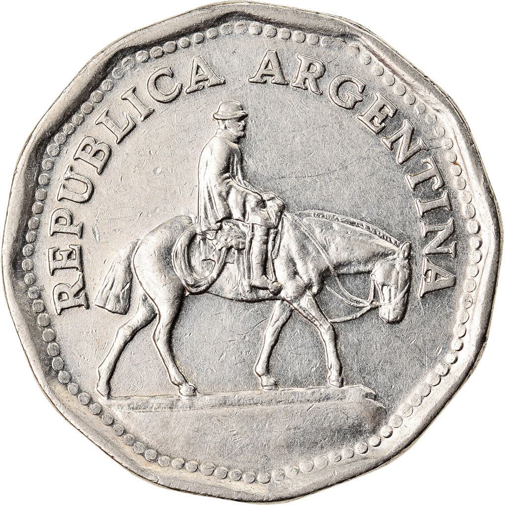 Argentina 10 Pesos | El Resero | Horse Riding Coin | KM60 | 1962 - 1968