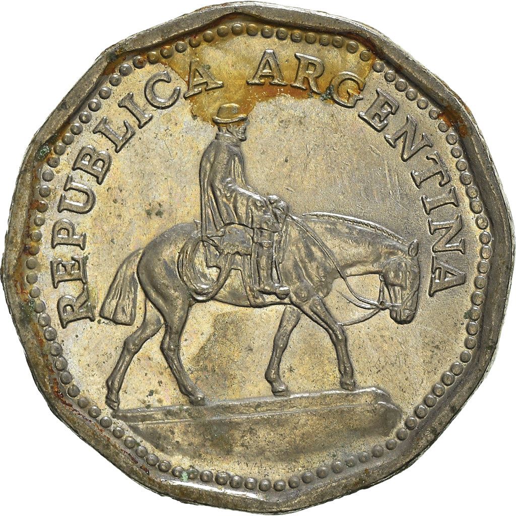 Argentina 10 Pesos | El Resero | Horse Riding Coin | KM60 | 1962 - 1968