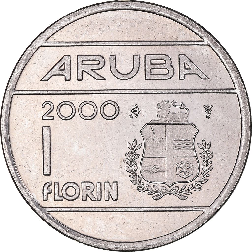 Aruba 1 Florin Coin | Queen Beatrix | KM5 | 1986 - 2013