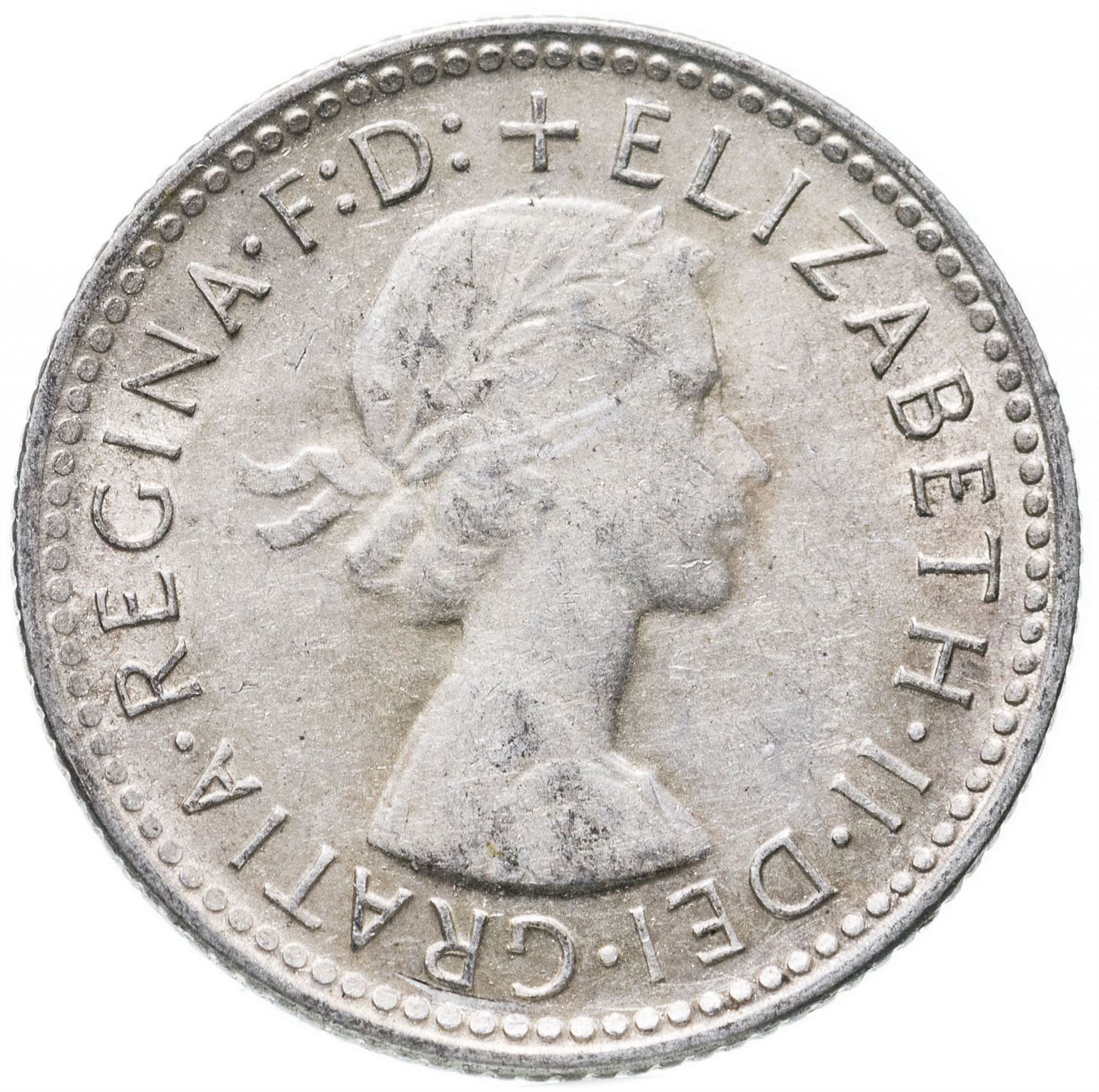 Australia | 6 Pence Coin | Elizabeth II | KM58 | 1955 - 1963