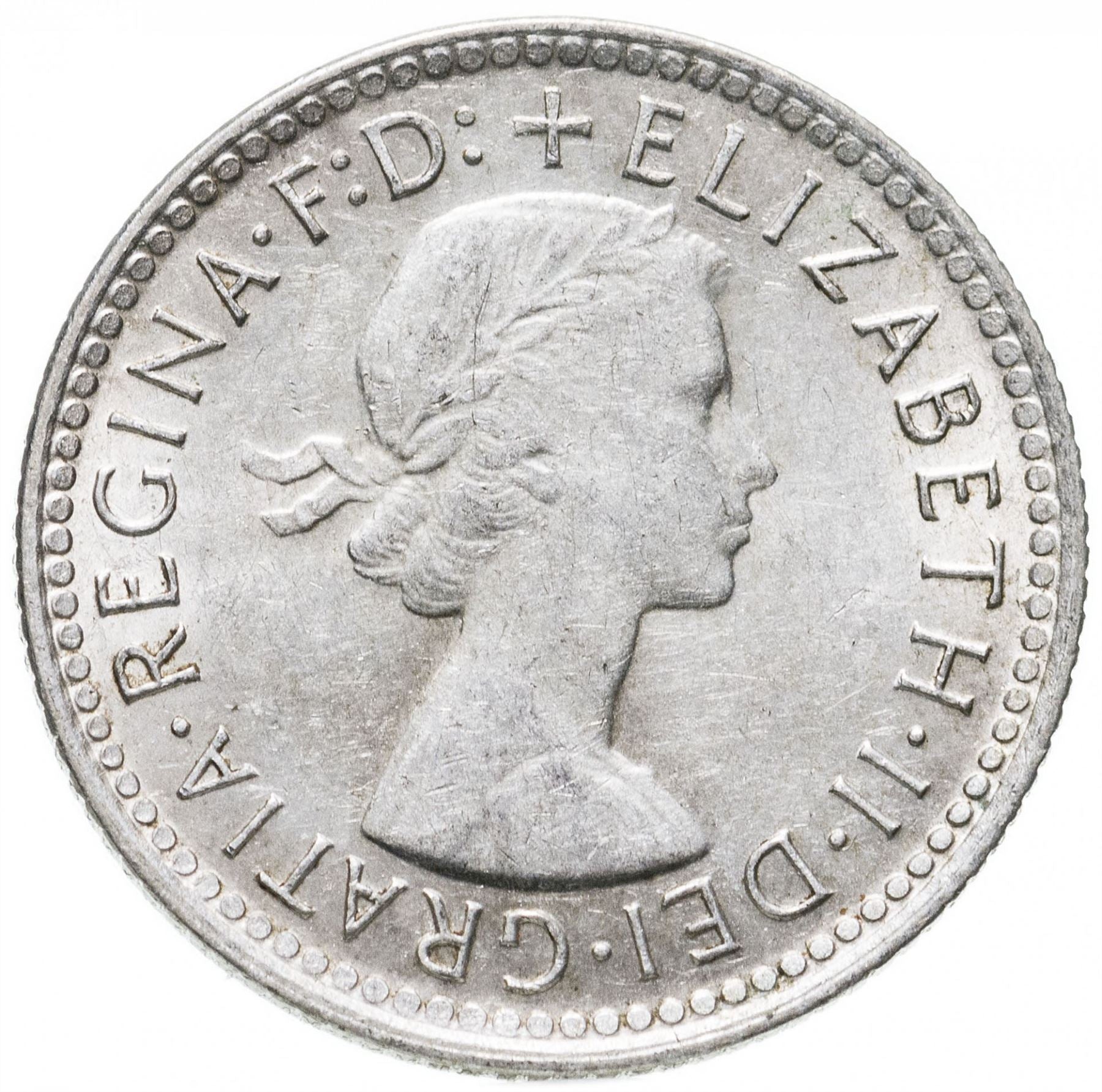 Australia | 6 Pence Coin | Elizabeth II | KM58 | 1955 - 1963