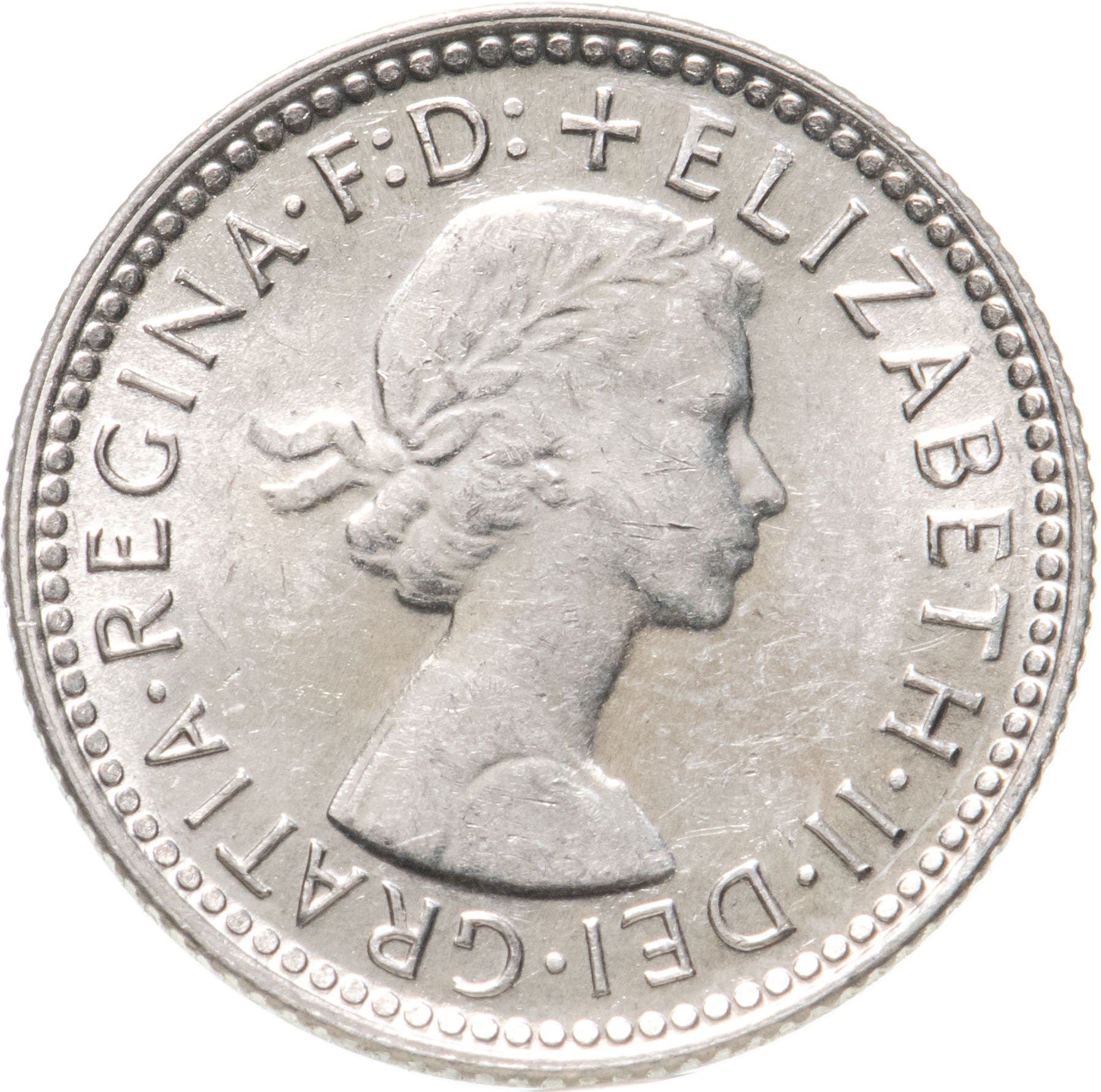 Australia | 6 Pence Coin | Elizabeth II | KM58 | 1955 - 1963