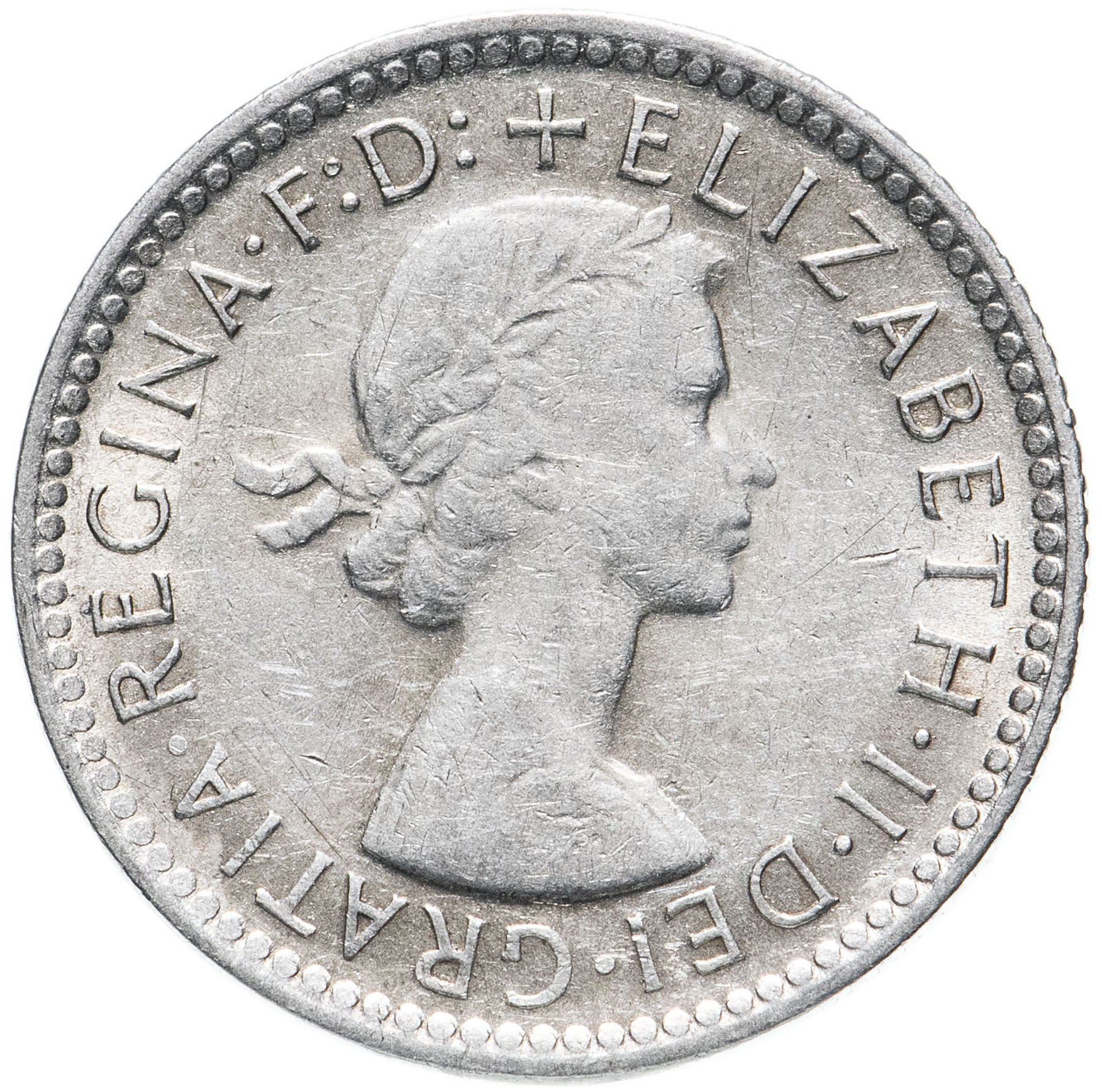 Australia | 6 Pence Coin | Elizabeth II | KM58 | 1955 - 1963