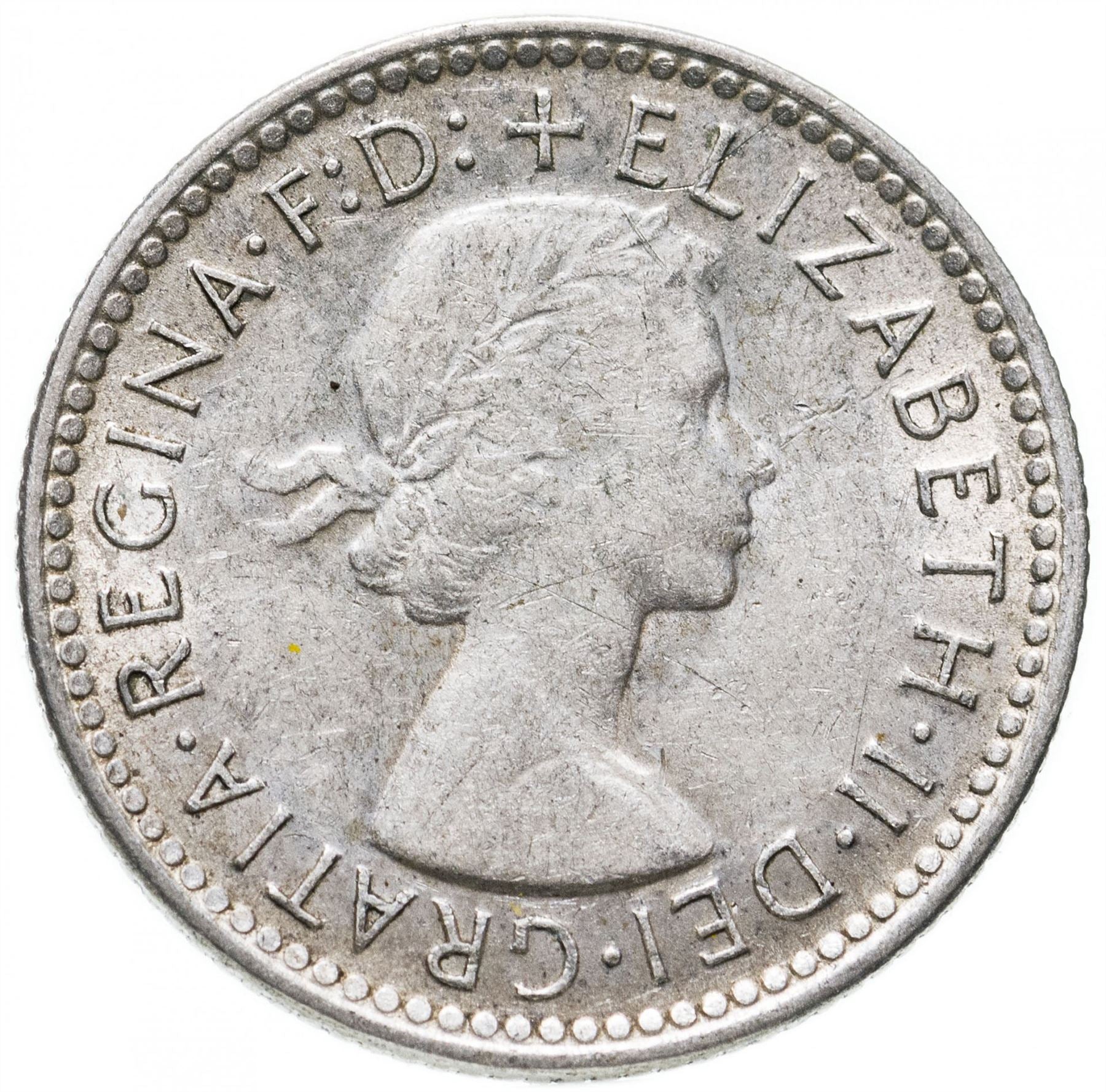 Australia | 6 Pence Coin | Elizabeth II | KM58 | 1955 - 1963