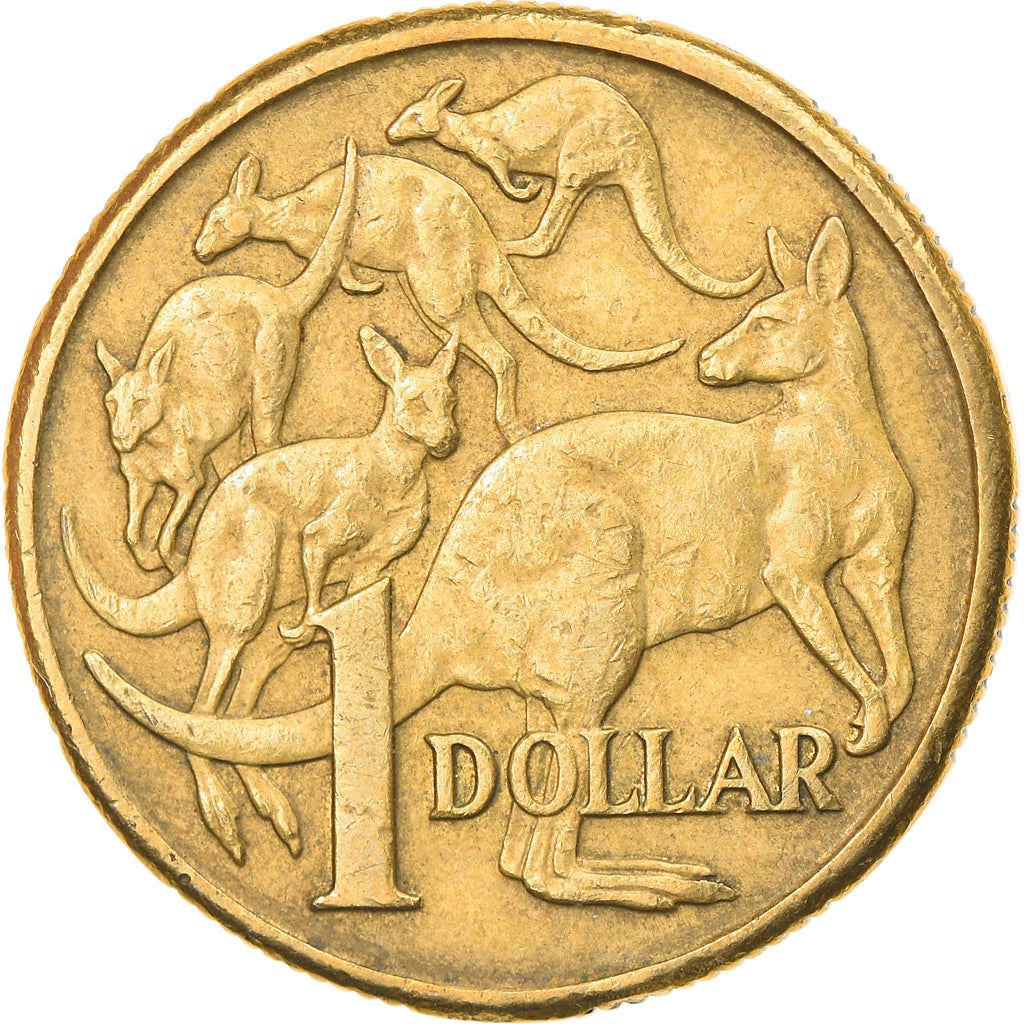 Australia Coin | 1 Dollar | Elizabeth II | Kangaroos | KM84 | 1985 - 1998