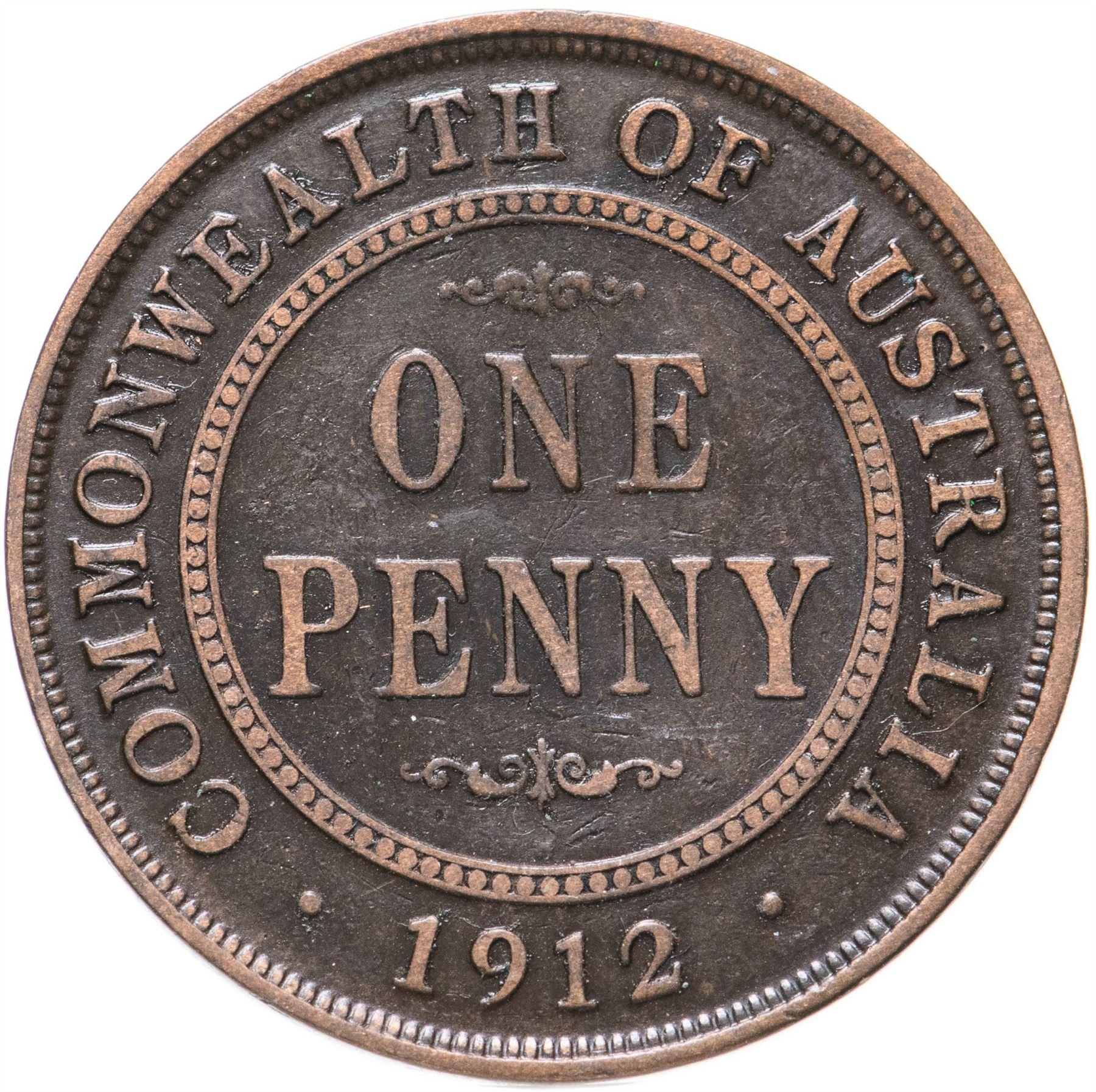 Australia Coin | 1 Penny | King George V | KM23 | 1911 - 1936