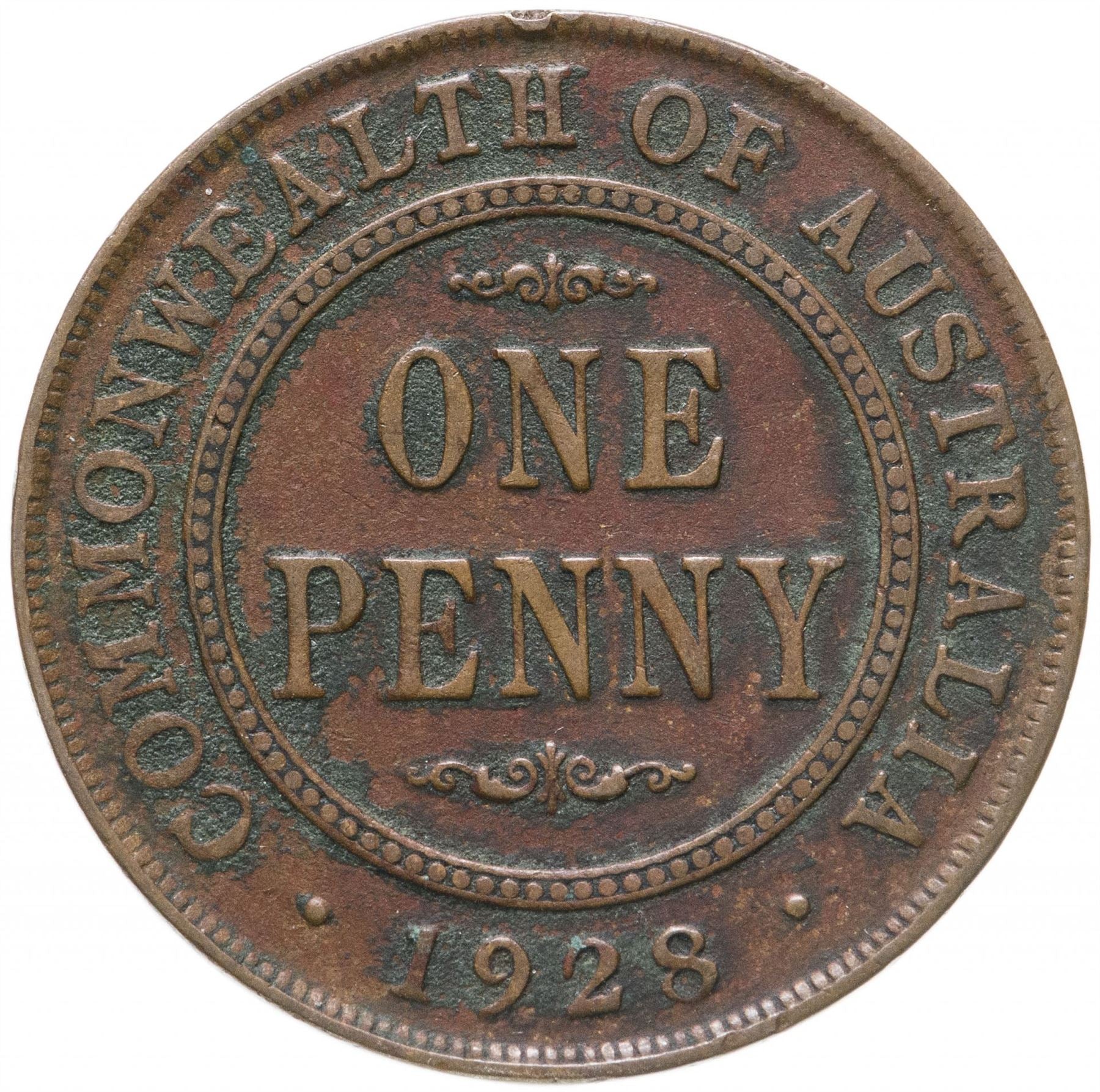 Australia Coin | 1 Penny | King George V | KM23 | 1911 - 1936