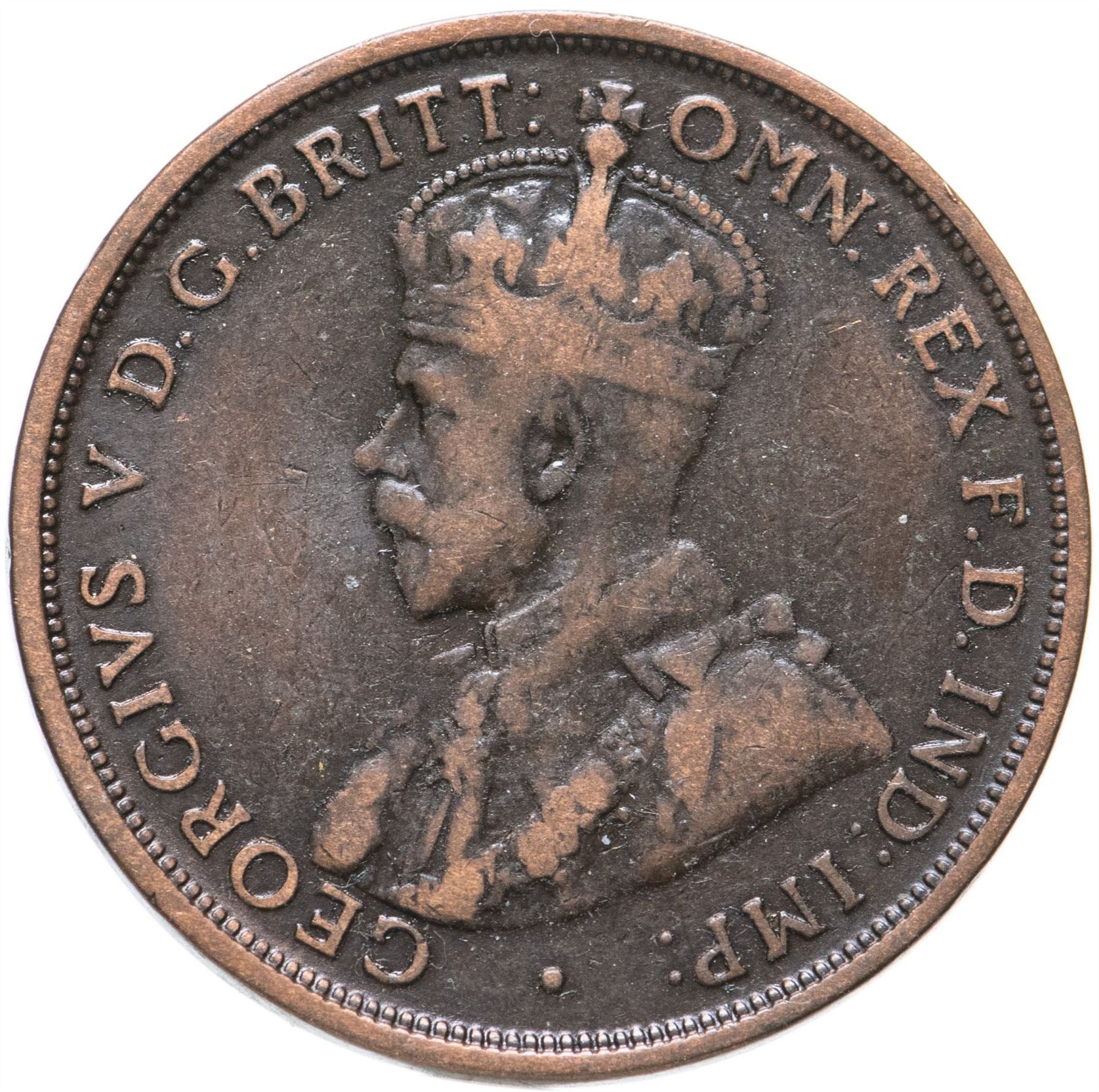 Australia Coin | 1 Penny | King George V | KM23 | 1911 - 1936