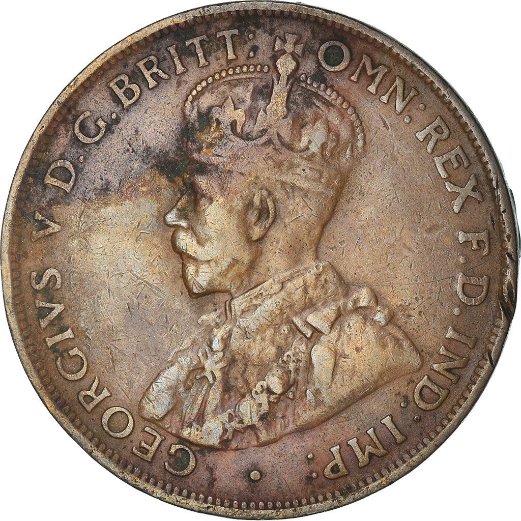 Australia Coin | 1 Penny | King George V | KM23 | 1911 - 1936