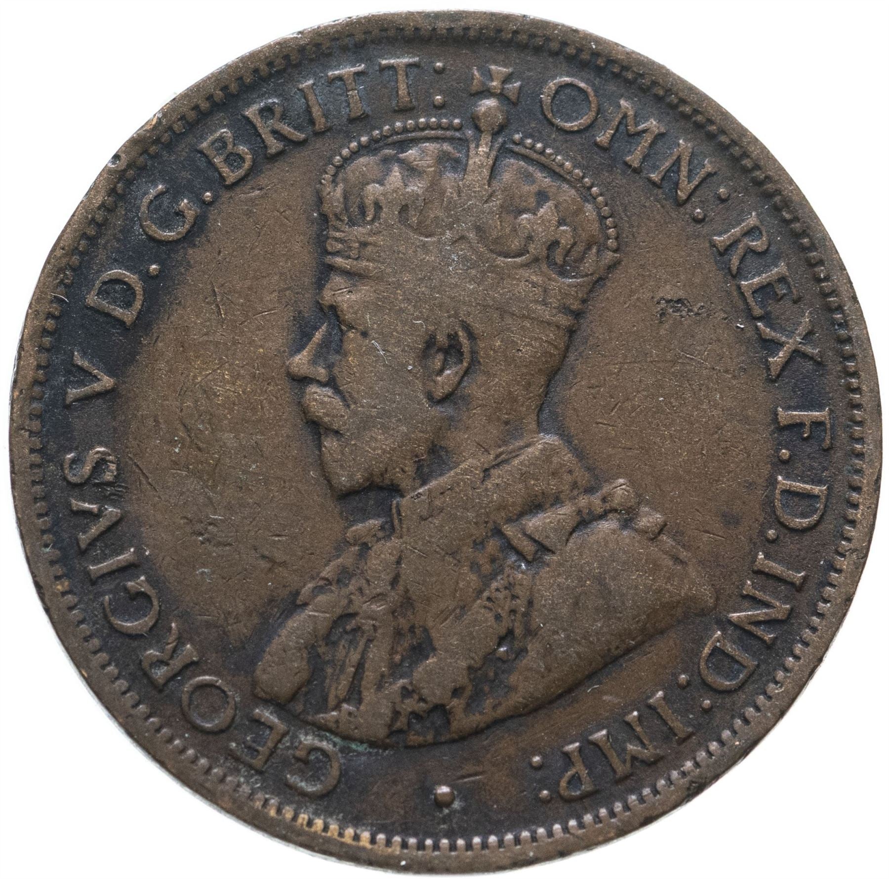 Australia Coin | ½ Penny | George V | KM22 | 1911 - 1936