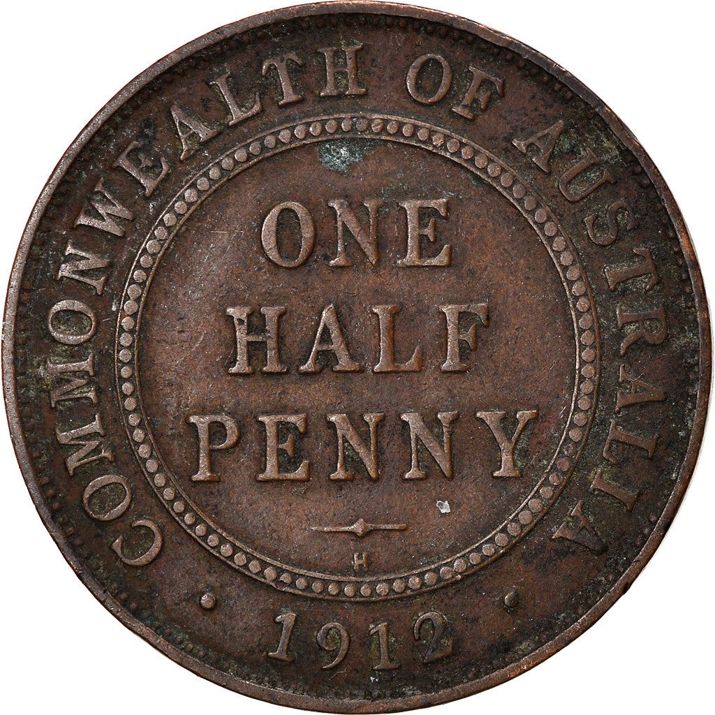 Australia Coin | ½ Penny | George V | KM22 | 1911 - 1936