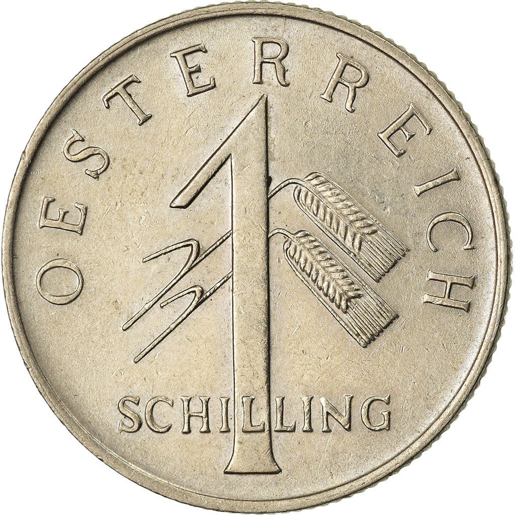 Austria 1 Schilling Coin | Grain | KM2851 | 1934 - 1935