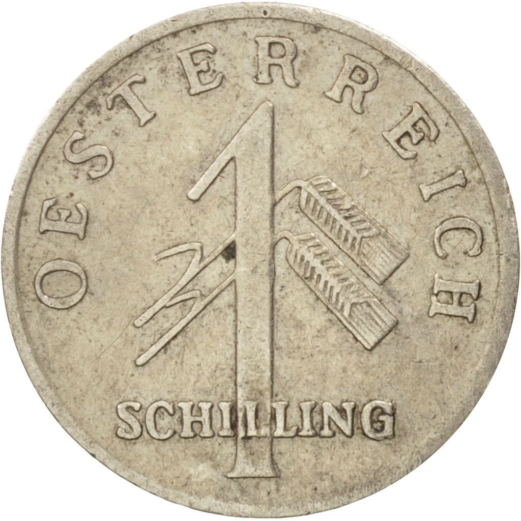 Austria 1 Schilling Coin | Grain | KM2851 | 1934 - 1935