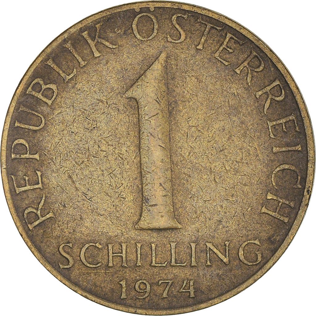 Austria 1 Schilling Coin | KM2886 | 1959 - 2001