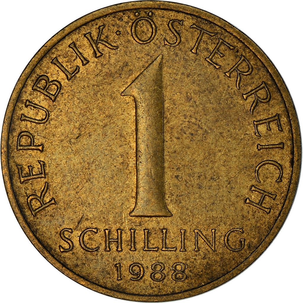 Austria 1 Schilling Coin | KM2886 | 1959 - 2001