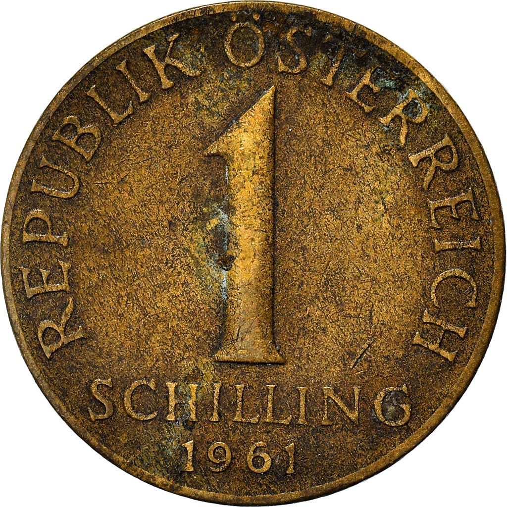 Austria 1 Schilling Coin | KM2886 | 1959 - 2001