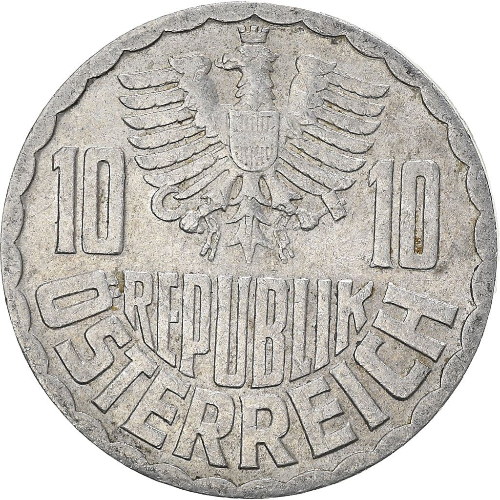 Austria 10 Groschen Coin | KM2878 | 1951 - 2001